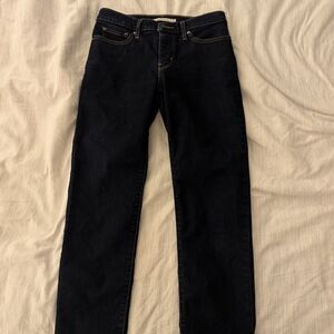 Levi's Women's Indigo Straight Leg Jeans